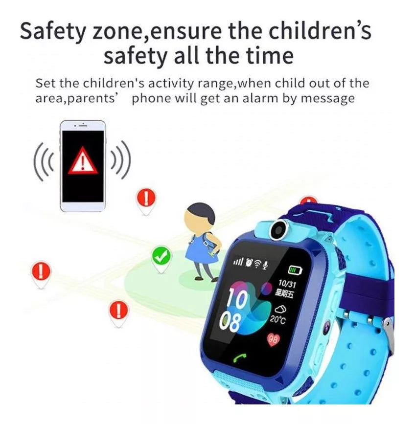 Smartwatch Q12 para Niños con Llamadas y Localización