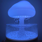 Lámpara Difusora de Aromas con Efecto Nube y Lluvia