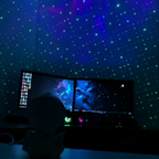 Proyector de Estrellas Astronauta con Parlante Bluetooth