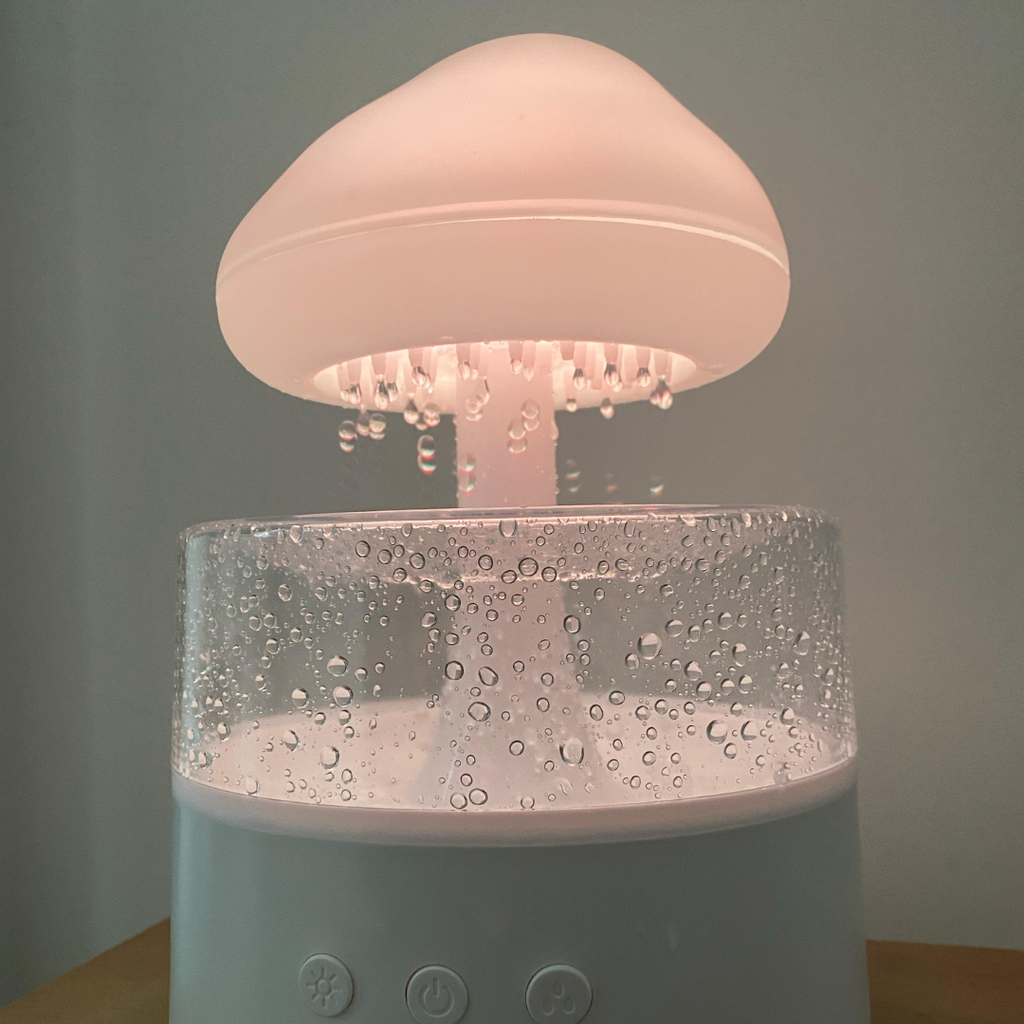 Difusor Parlante Nube Y Lluvia