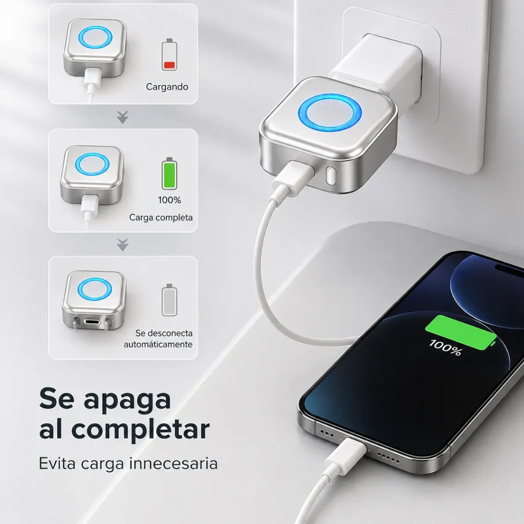 Protector Inteligente de Carga con Apagado Automático