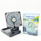 VENTILADOR CON PANEL SOLAR